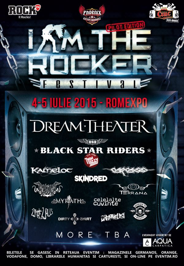 Doua formatii in premiera in Romania. Black Star Riders (The New Thin Lizzy) si Carcass vin la festivalul I Am The Rocker